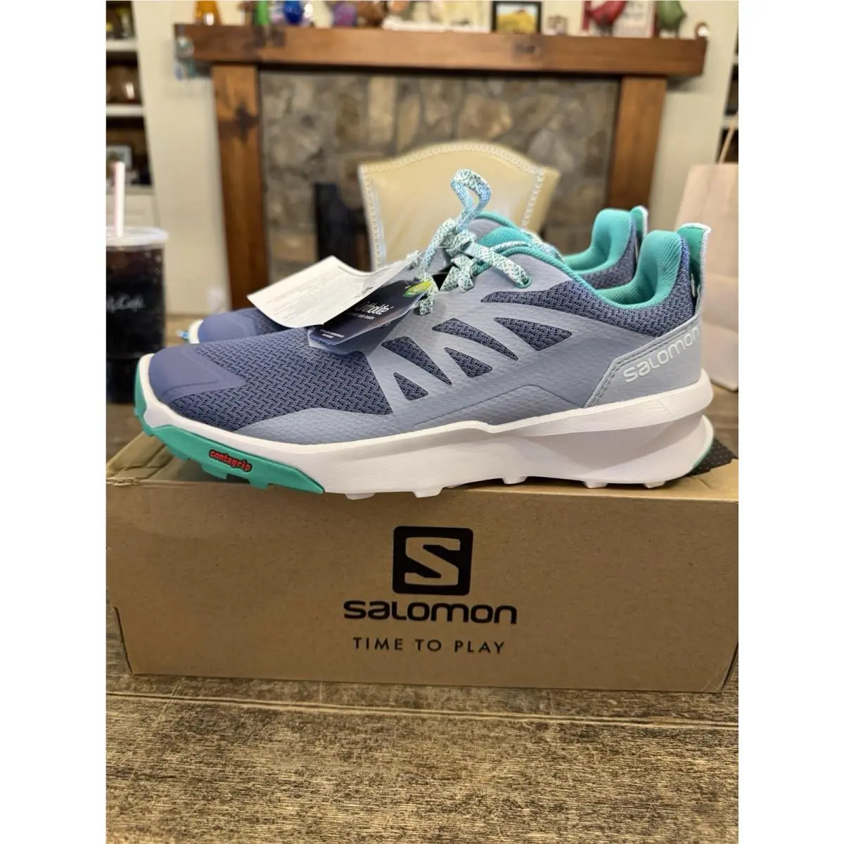 Salomon shoes - Salomon Patrol - Patrol - 416774 - Purple, Manufacturer`s: Velvet Morning/Zen Blue/Mint Leaf 1