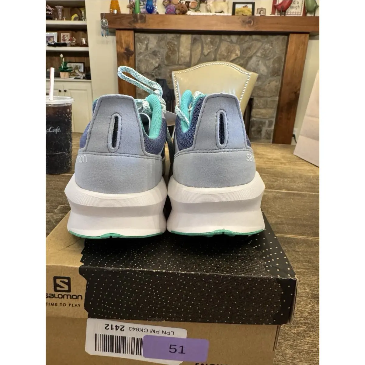 Salomon shoes - Salomon Patrol - Patrol - 416774 - Purple, Manufacturer`s: Velvet Morning/Zen Blue/Mint Leaf 3