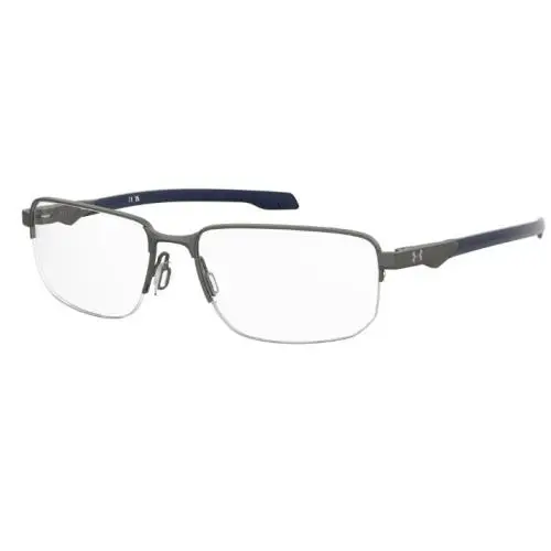 Under Armour UA 5062/G V6D Matte Dark Ruthenium Blue Rectangle Men`s Eyeglasses