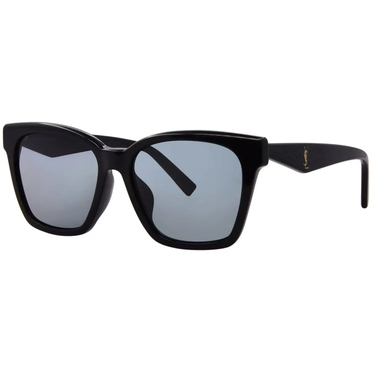Saint Laurent SL-M171/F 001 Sunglasses Women`s Black/black Lenses Cat Eye 57mm by Yves Saint Laurent