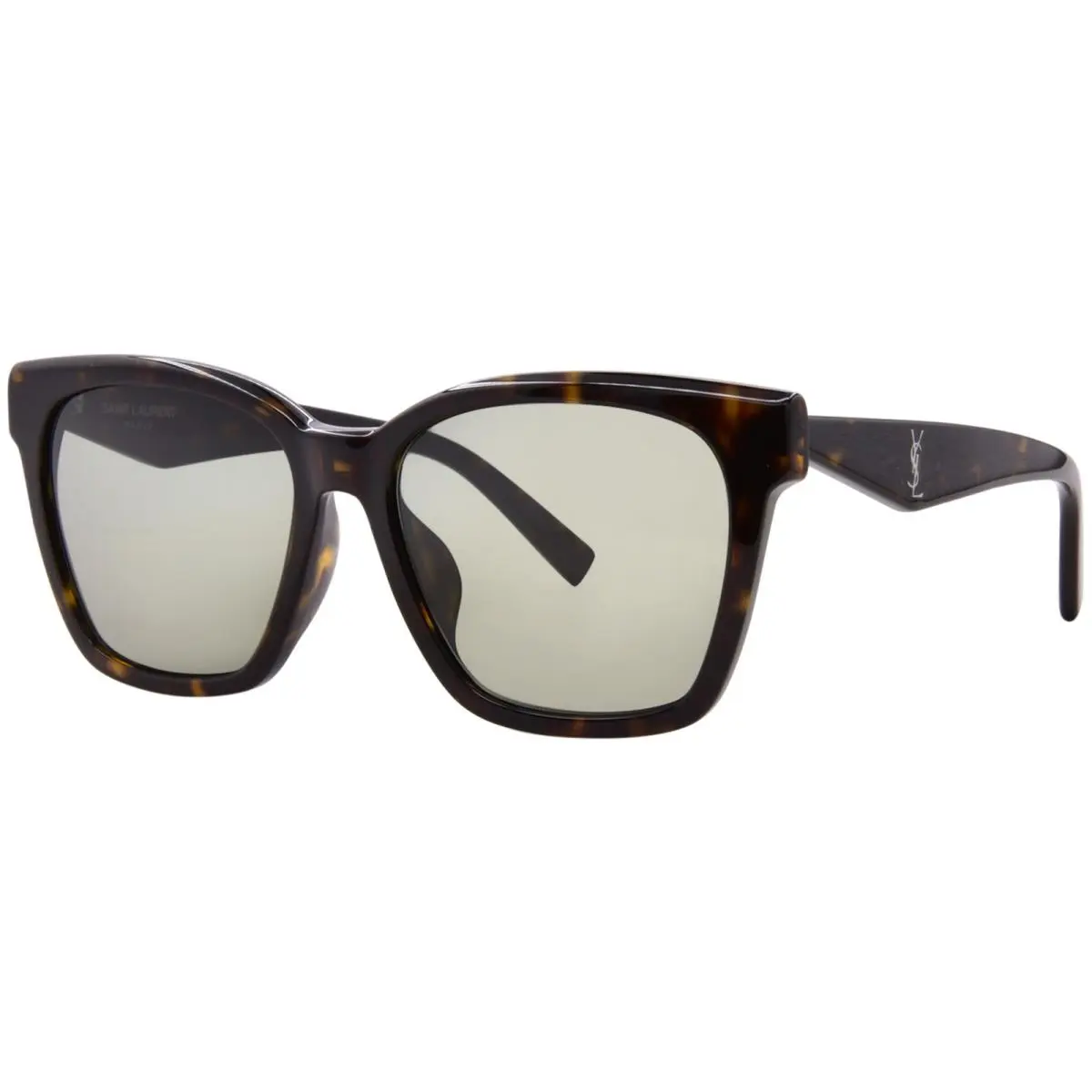 Saint Laurent SL-M171/F 002 Sunglasses Women`s Havana/grey Lenses Cat Eye 57mm by Yves Saint Laurent