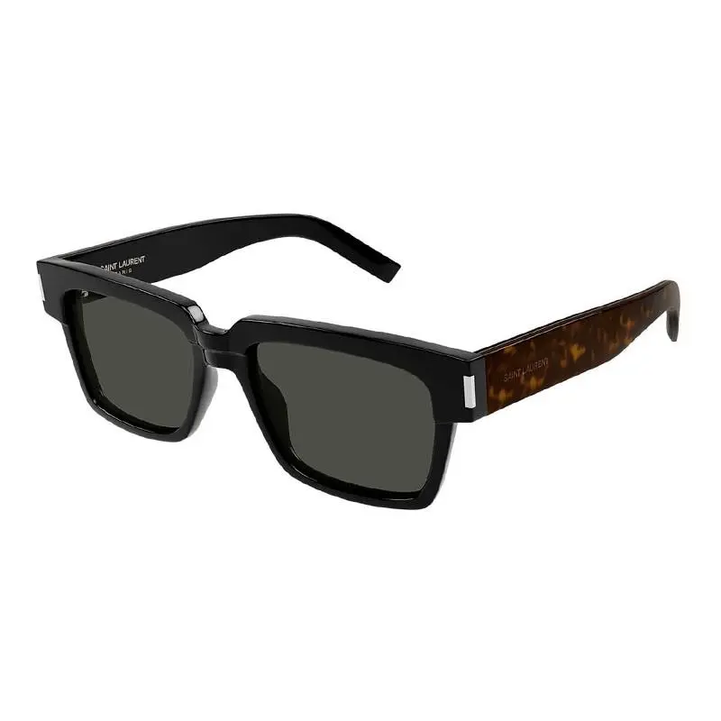 Saint Laurent Sl732/Fvadim Sunglasses Sun Glasses 002 54mm Men Black/havana by Yves Saint Laurent