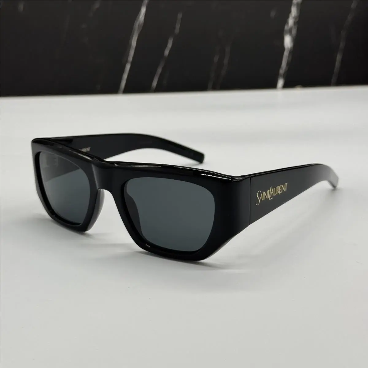 Saint Laurent SL740 005 Black Gray Women Sunglasses by Yves Saint Laurent