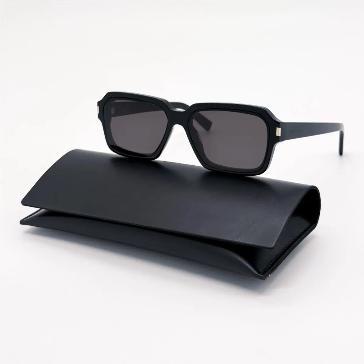 Saint Laurent Sunglasses SL611 001 Black Unisex Eyewear by Yves Saint Laurent