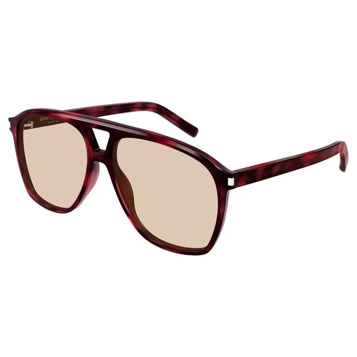 Saint Laurent SL 596 Havana Sunglasses 58mm Made in Italy by Yves Saint Laurent