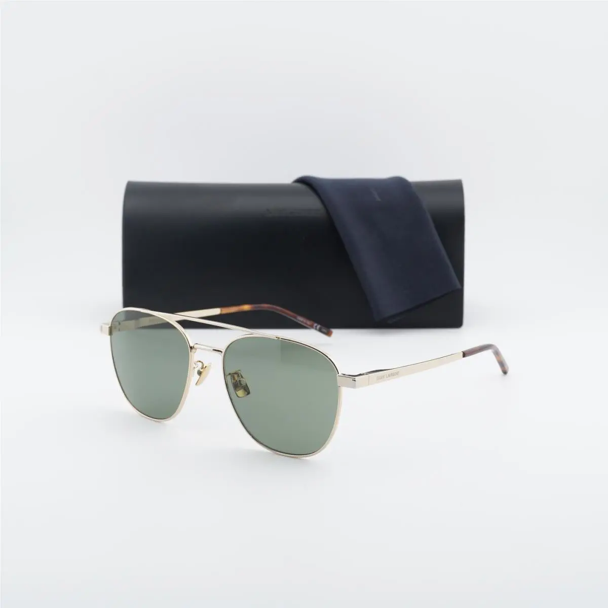 Saint Laurent SL531 011 Gold/green 55-18-145 Sunglasses by Yves Saint Laurent