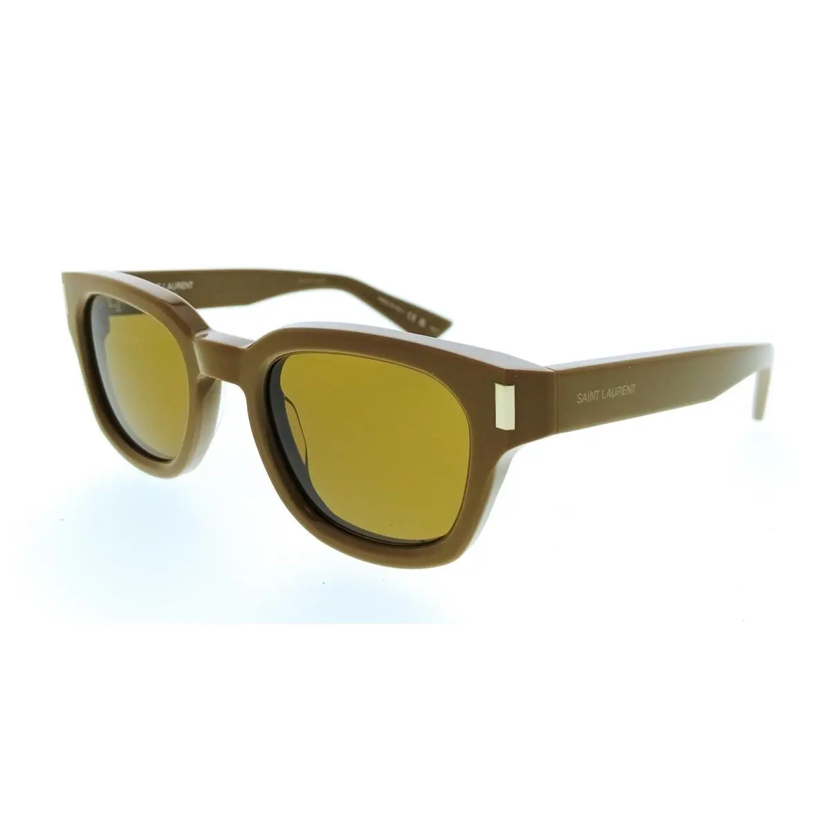 Saint Laurent SL 838-007 Brown Square Mens Sunglasses by Yves Saint Laurent