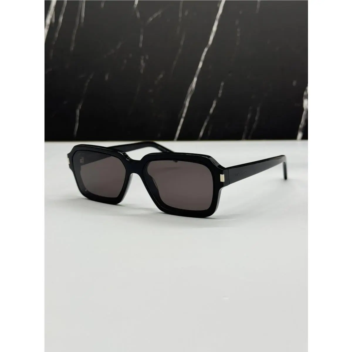 Saint Laurent SL611 001 Sunglasses Black Unisex Eyewear by Yves Saint Laurent