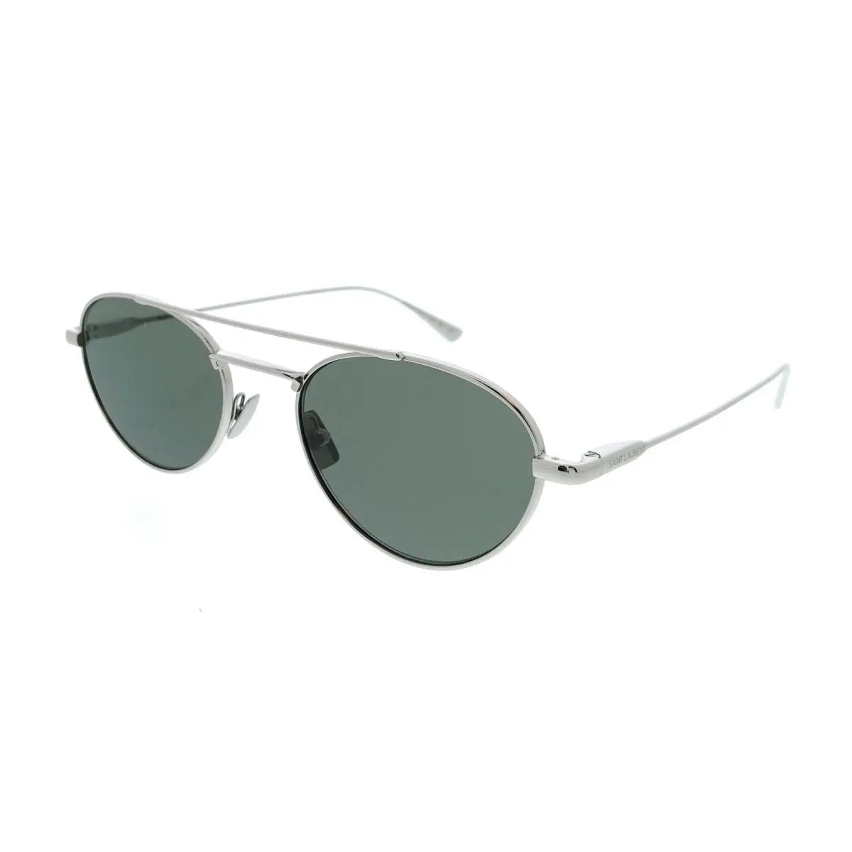 Saint Laurent SL 97-002 Silver Aviator Womens Sunglasses by Yves Saint Laurent