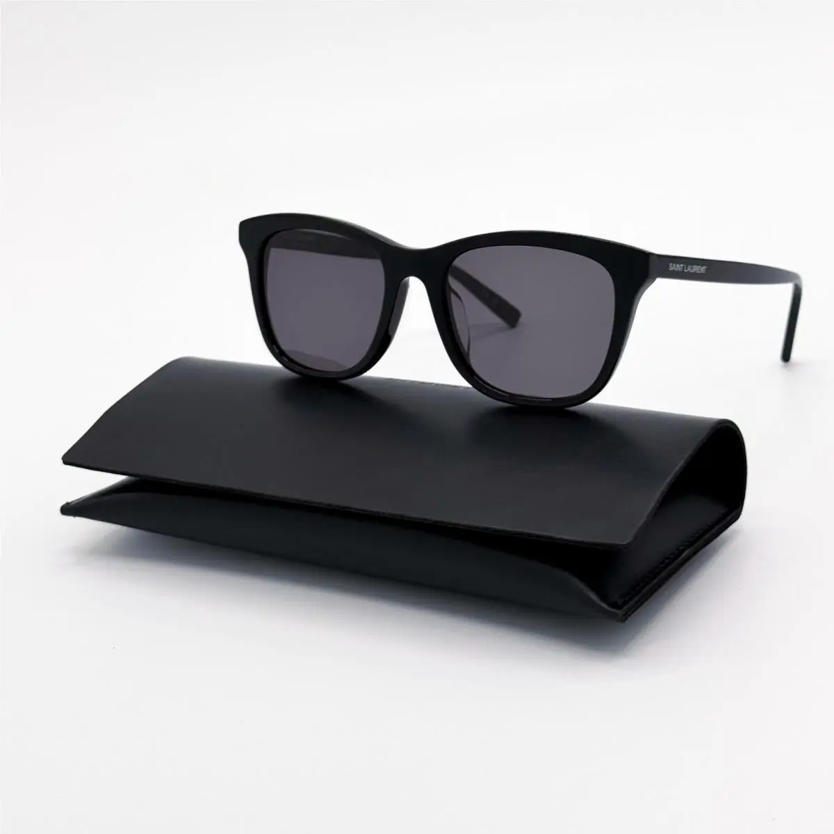 Saint Laurent Sunglasses SL587/K 001 Black Eyewear by Yves Saint Laurent