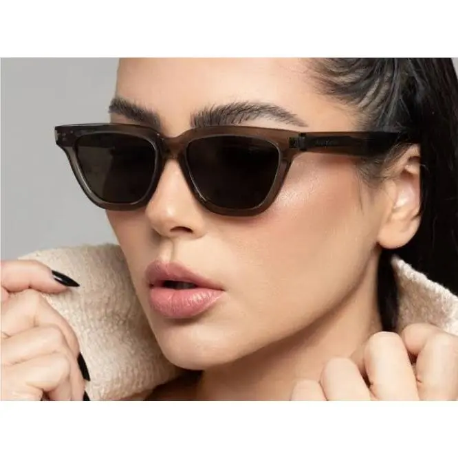 Saint Laurent Sunglasses SL462 Sulpi 020 Brown Grey Eyewear by Yves Saint Laurent