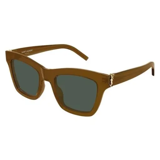 Saint Laurent SL M156 Sunglasses 005 Brown by Yves Saint Laurent