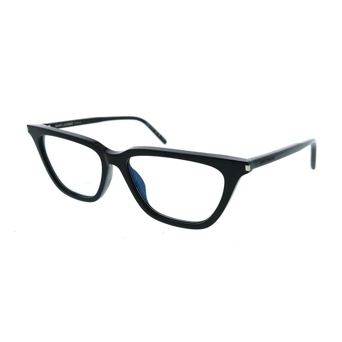 Saint Laurent SL 889 Sulpice THIN-006 Transparent Cat Eye Womens Sunglasses by Yves Saint Laurent