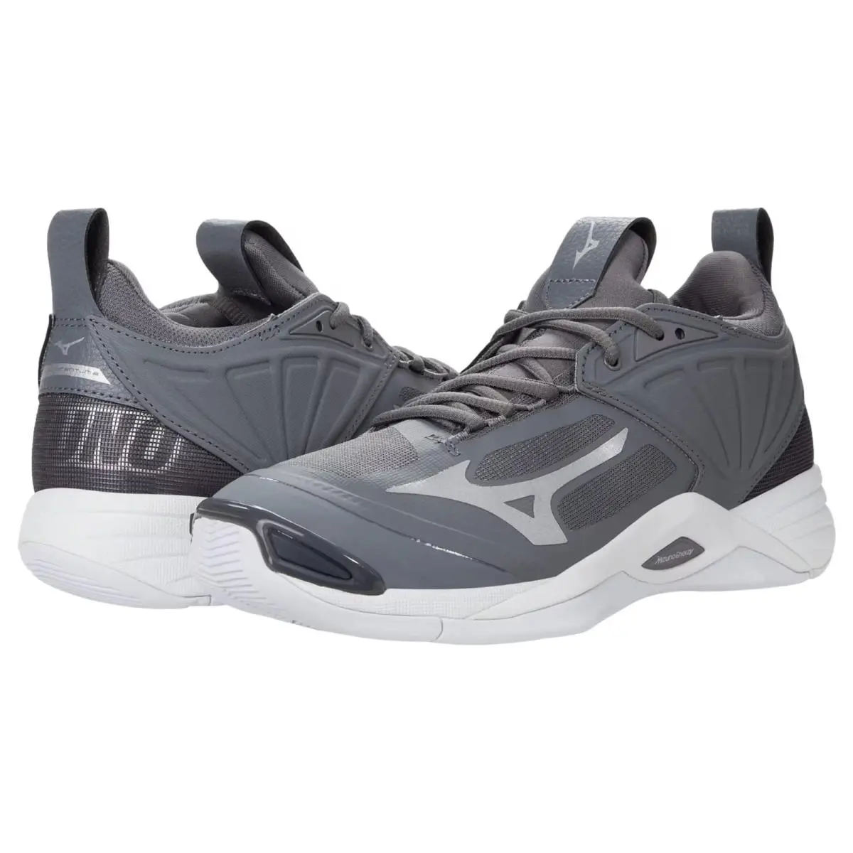 Mizuno shoes - Wave Momentum 2 - Wave Momentum - Gray (UPC: 889961458729) 0