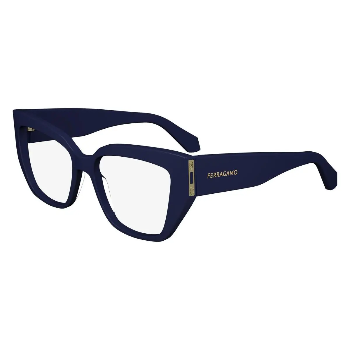 SF2972 Eyeglasses 414 Blue Navy by Salvatore Ferragamo
