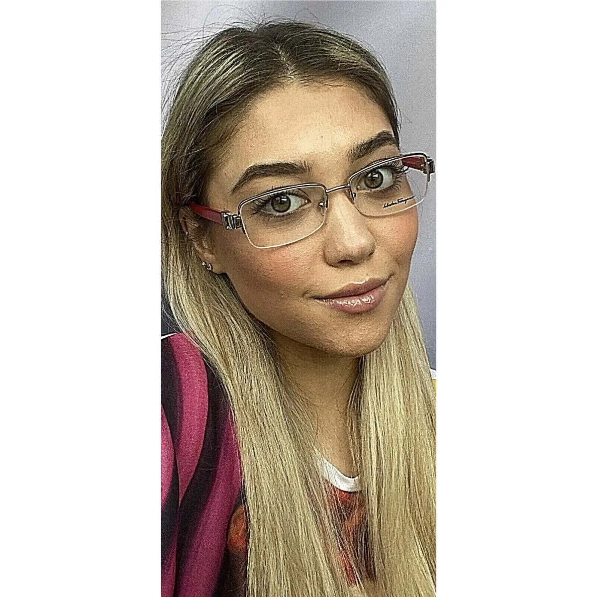 Salvatore Ferragamo SF 71122187 53mm Women`s Gold Eyeglasses Frame Iii