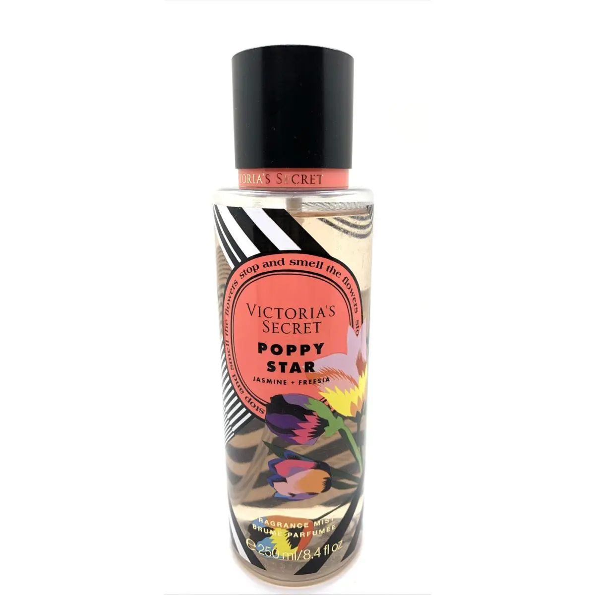 Victoria`s Secret Poppy Star Fragrance Mist 8.4 oz Jasmine Wild Freesia