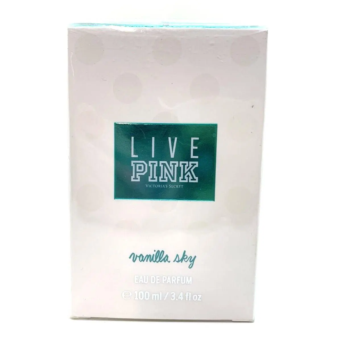 Victoria`s Secret Live Pink Vanilla Sky Perfume Edp Eau de Parfum 3.4 Oz