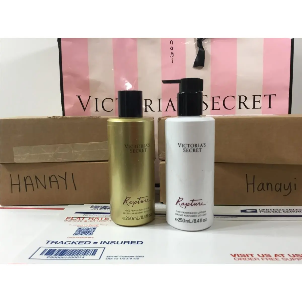 Victoria`s Secret Rapture Mist Lotion Set OF 2 V1