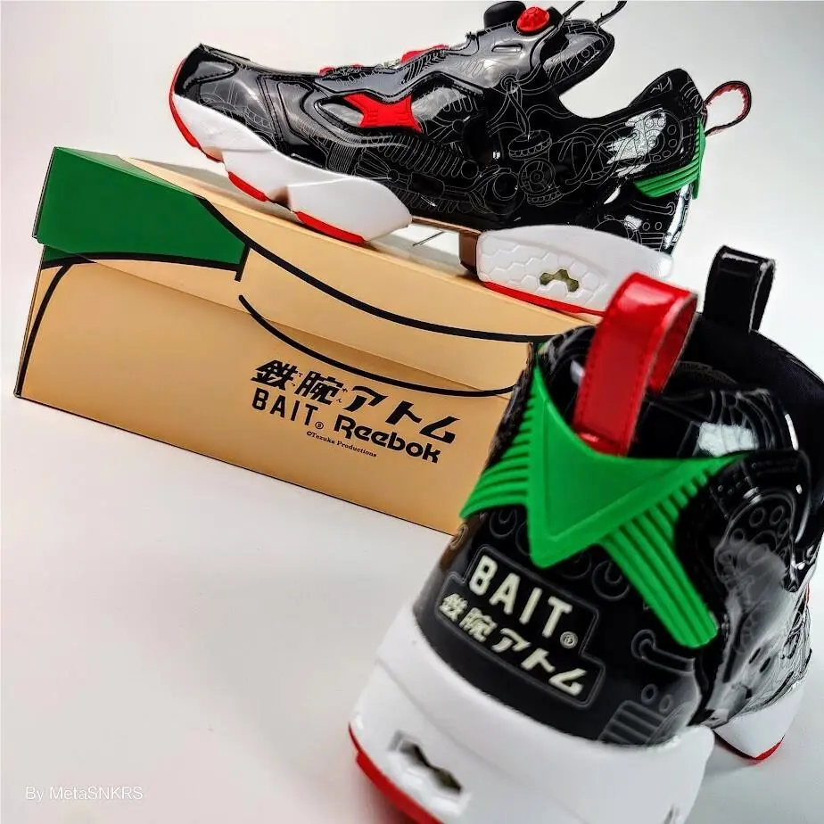 Reebok shoes - Reebok Instapump - Instapump - GY8470 - Core Black / Ftwr White / Glen Green 7
