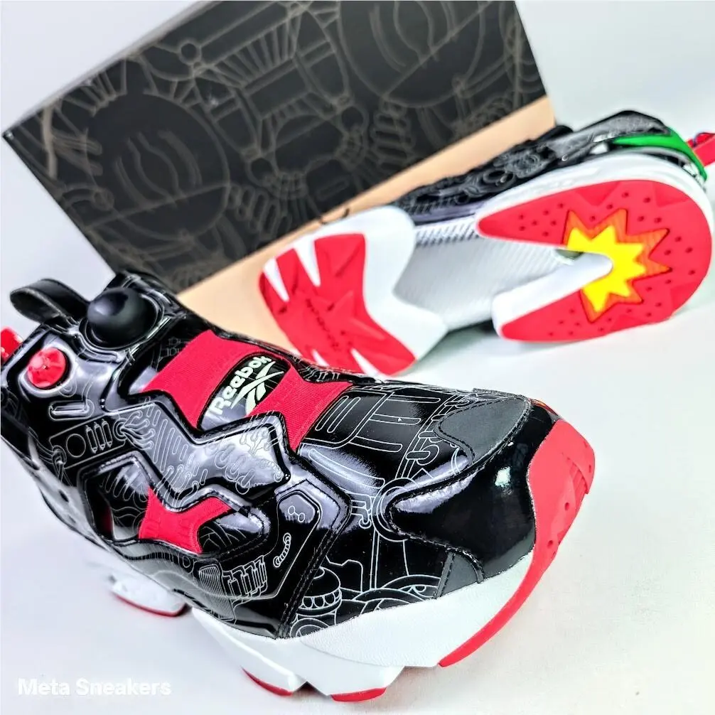 Reebok shoes - Reebok Instapump - Instapump - GY8470 - Core Black / Ftwr White / Glen Green 3