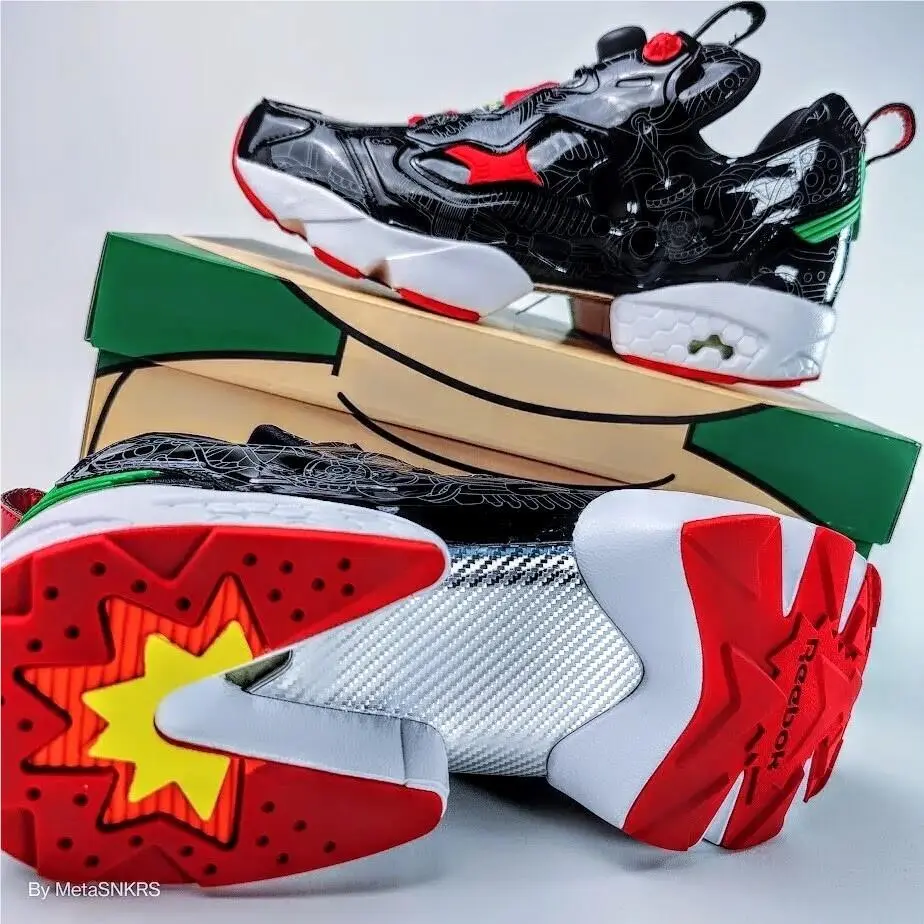 Reebok shoes - Reebok Instapump - Instapump - GY8470 - Core Black / Ftwr White / Glen Green 4