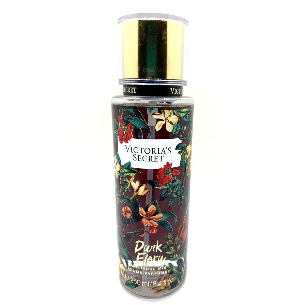 Victoria`s Secret Dark Flora Fragrance Mist Body Spray 8.4 oz