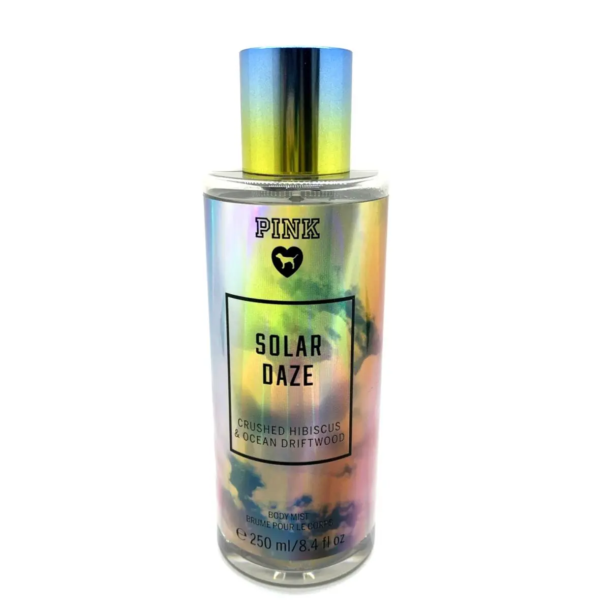 Victoria`s Secret Solar Daze Body Mist 8.4 oz Crushed Hibiscus Ocean Driftwood