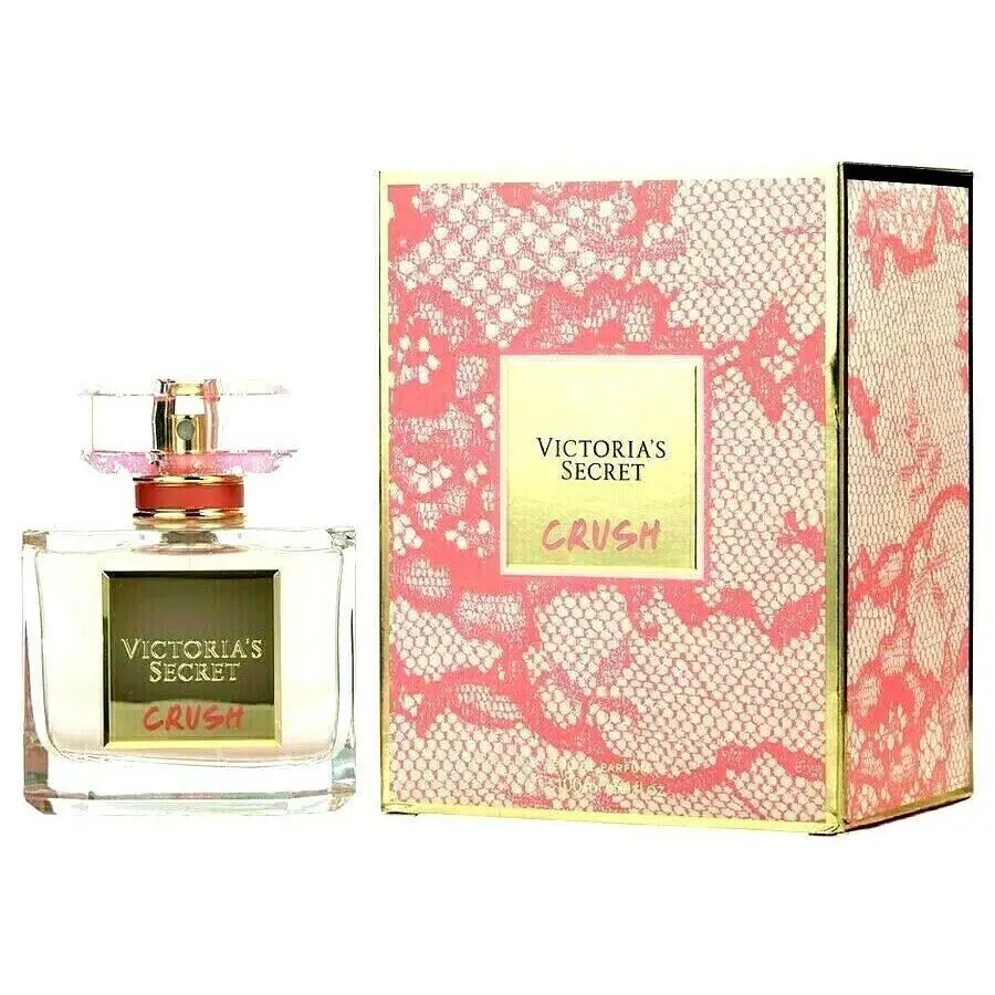 Victoria`s Secret Crush Eau de Parfum Perfume Spray Big 3.4 Oz Size Box