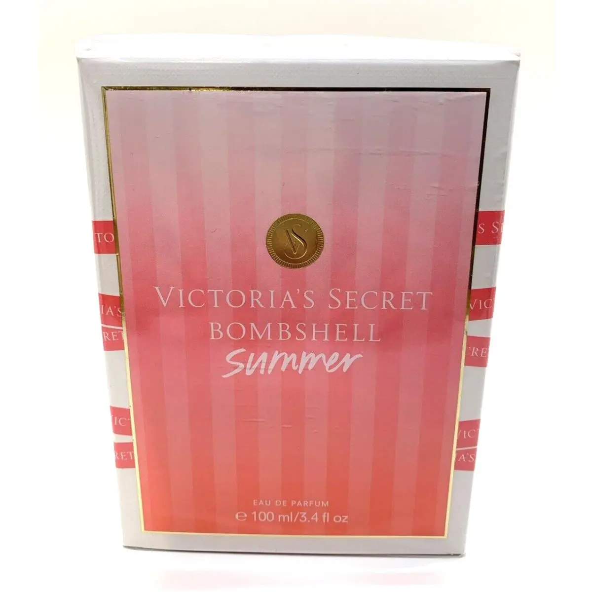 Victoria`s Secret Bombshell Summer Perfume Edp Spray LG 3.4 Oz Box