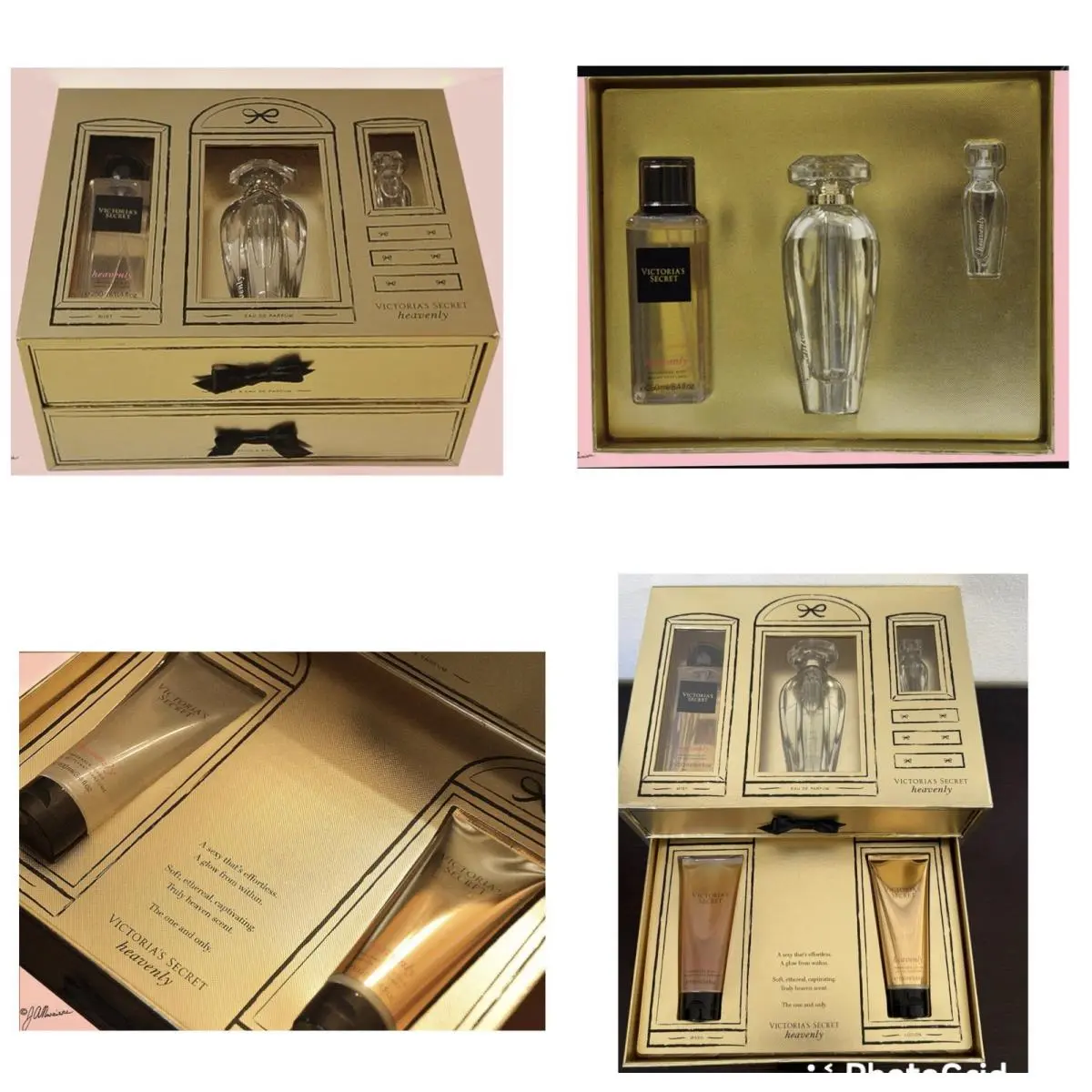 Victoria’s Secret Heavenly Collection Gift Set 5 Pieces Edt 100 Mist Wash Lotion