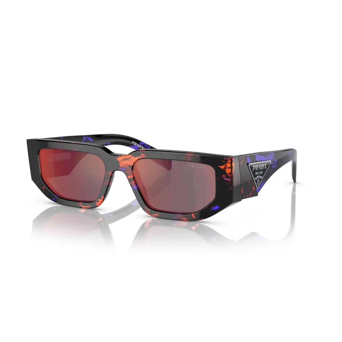 Prada 09ZSF Sunglasses 06V40E Orange