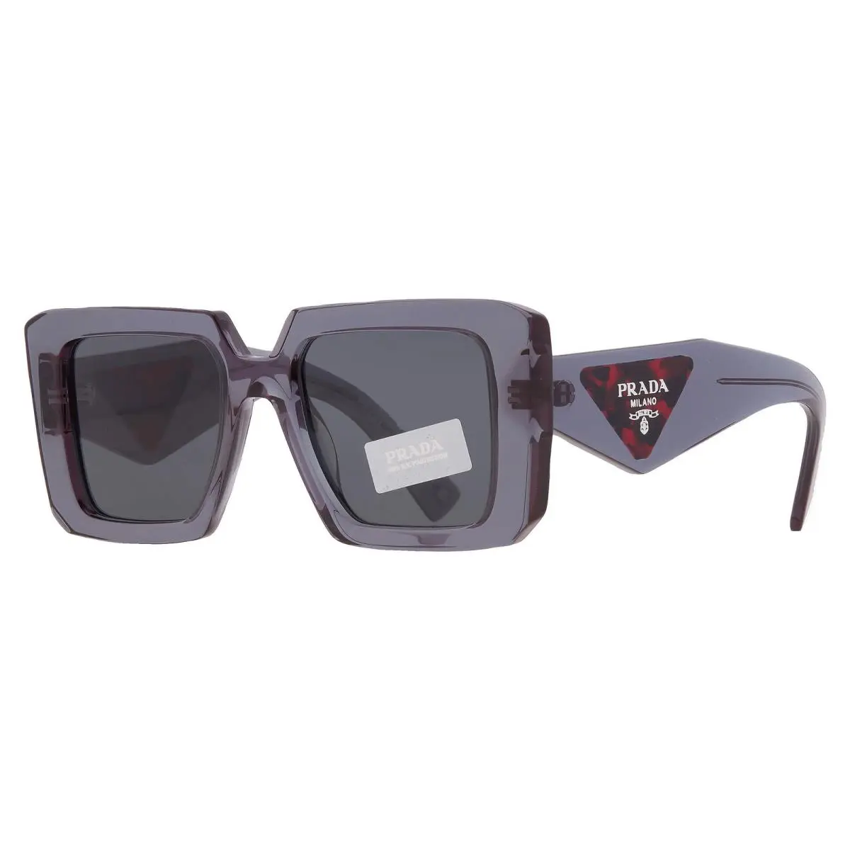 Prada Dark Grey Square Ladies Sunglasses PR 23YS 19O70B 51 PR 23YS 19O70B 51