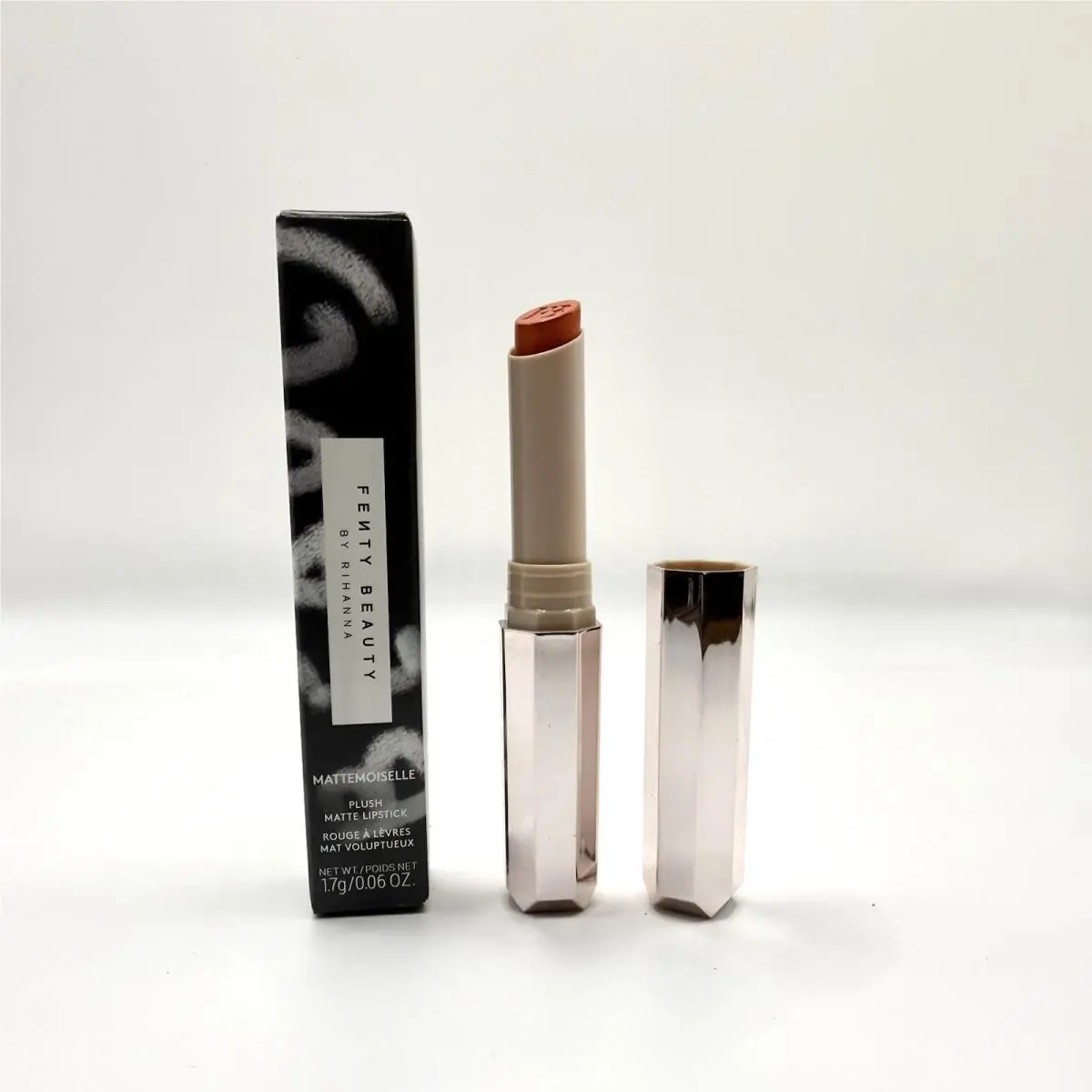 Fenty Beauty BY Rihanna “tiger Tini” Orange Lipstick .06