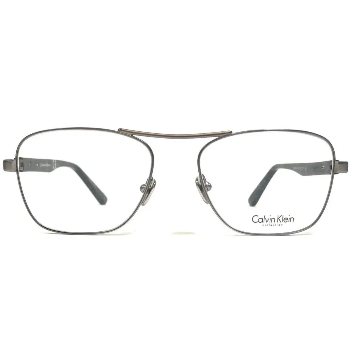 Calvin Klein Eyeglasses Frames CK8043 043 Black Gray Square Full Rim 52-17-140