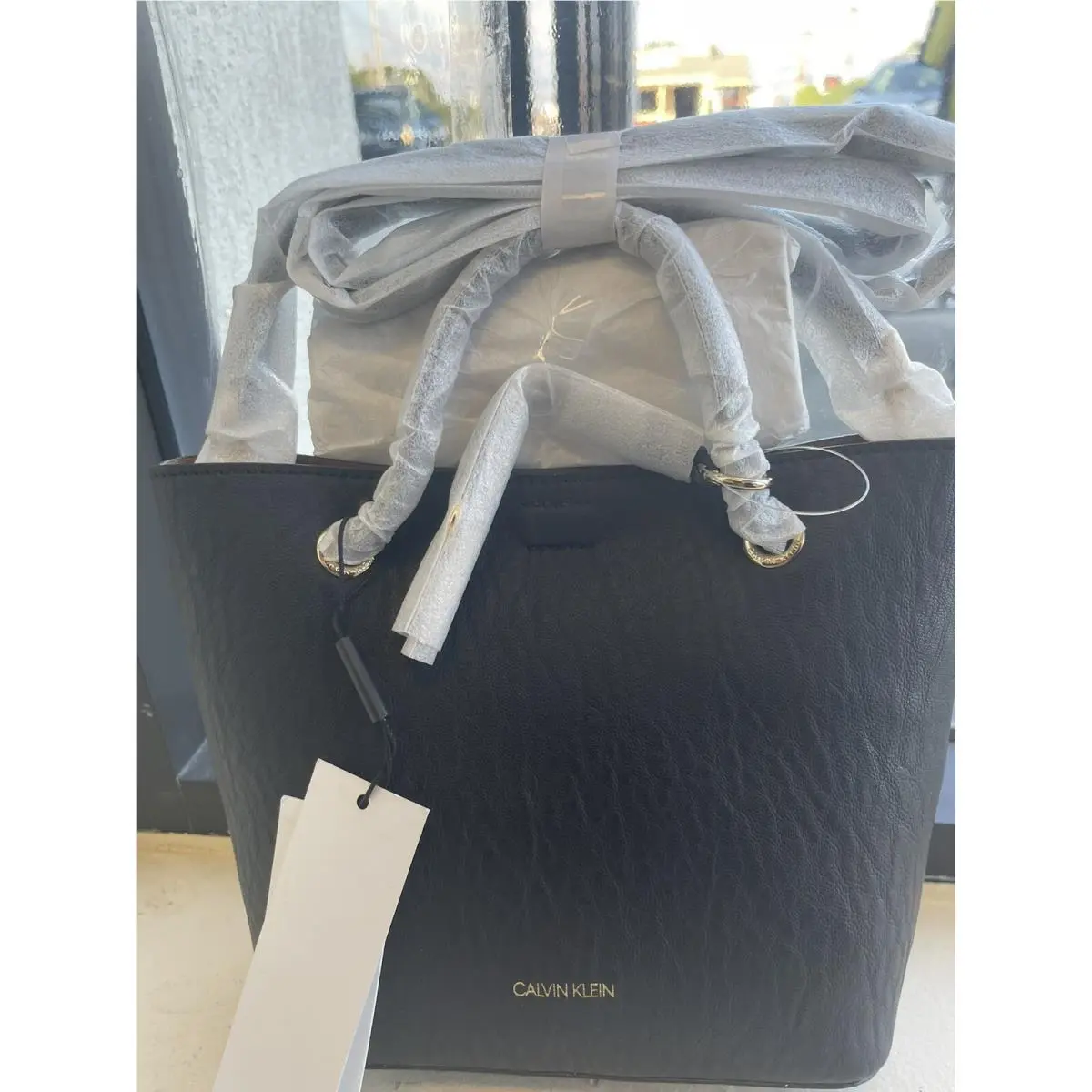 Calvin Klein Handbag Black Color N222