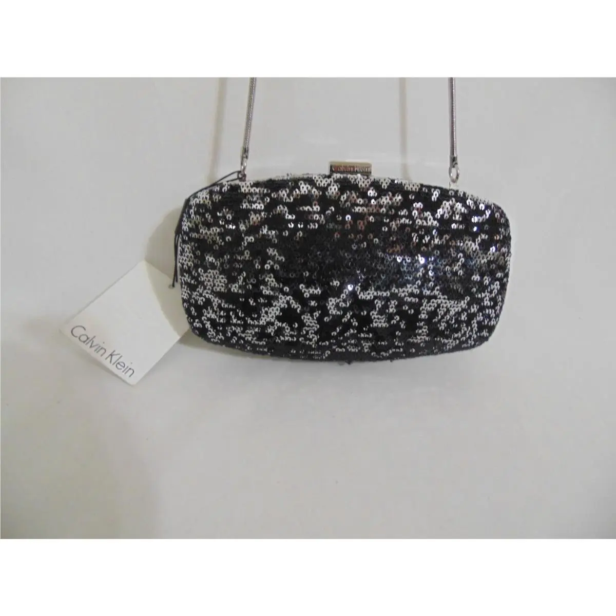 Calvin Klein Small Sequin Clutch WW627