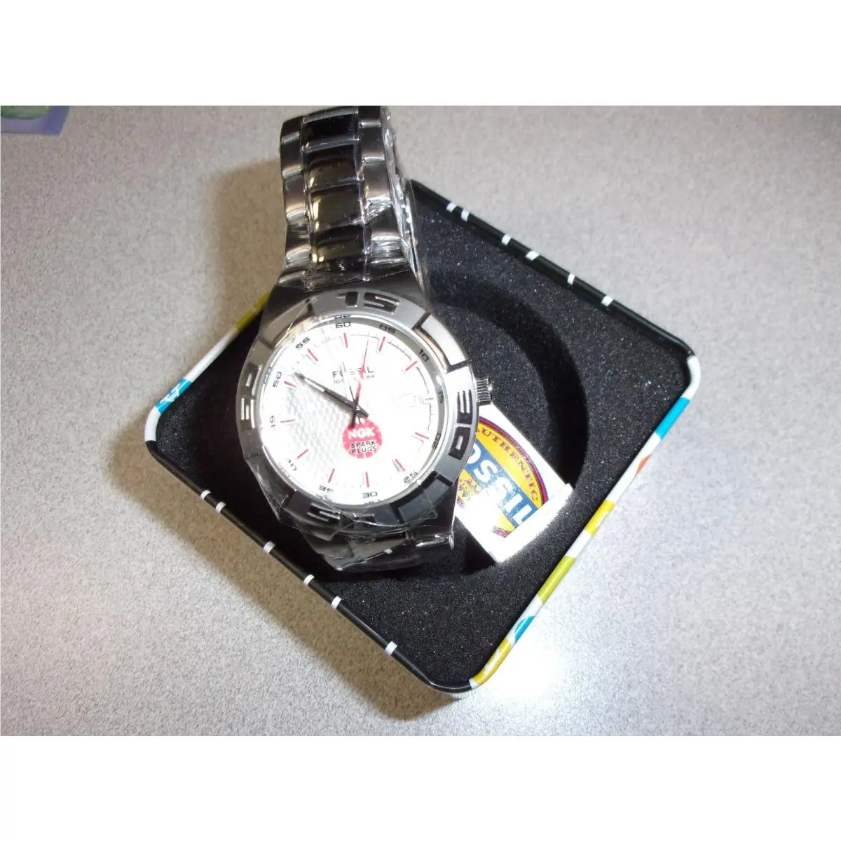 Fossil Ngk PR5306 Watch Mens Quartz with Book