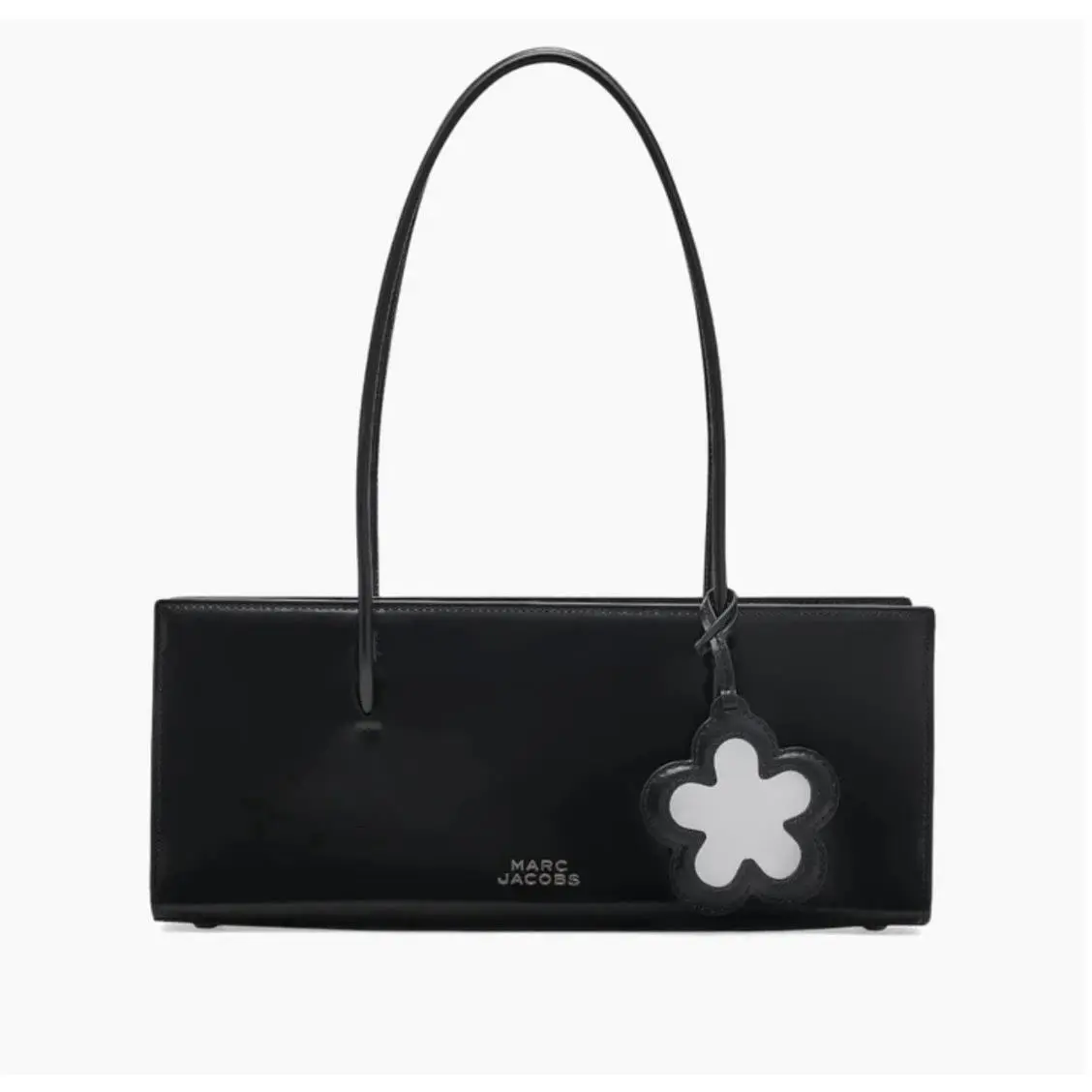 Marc Jacobs Womens The Glam Mirror Satchel Black One Size