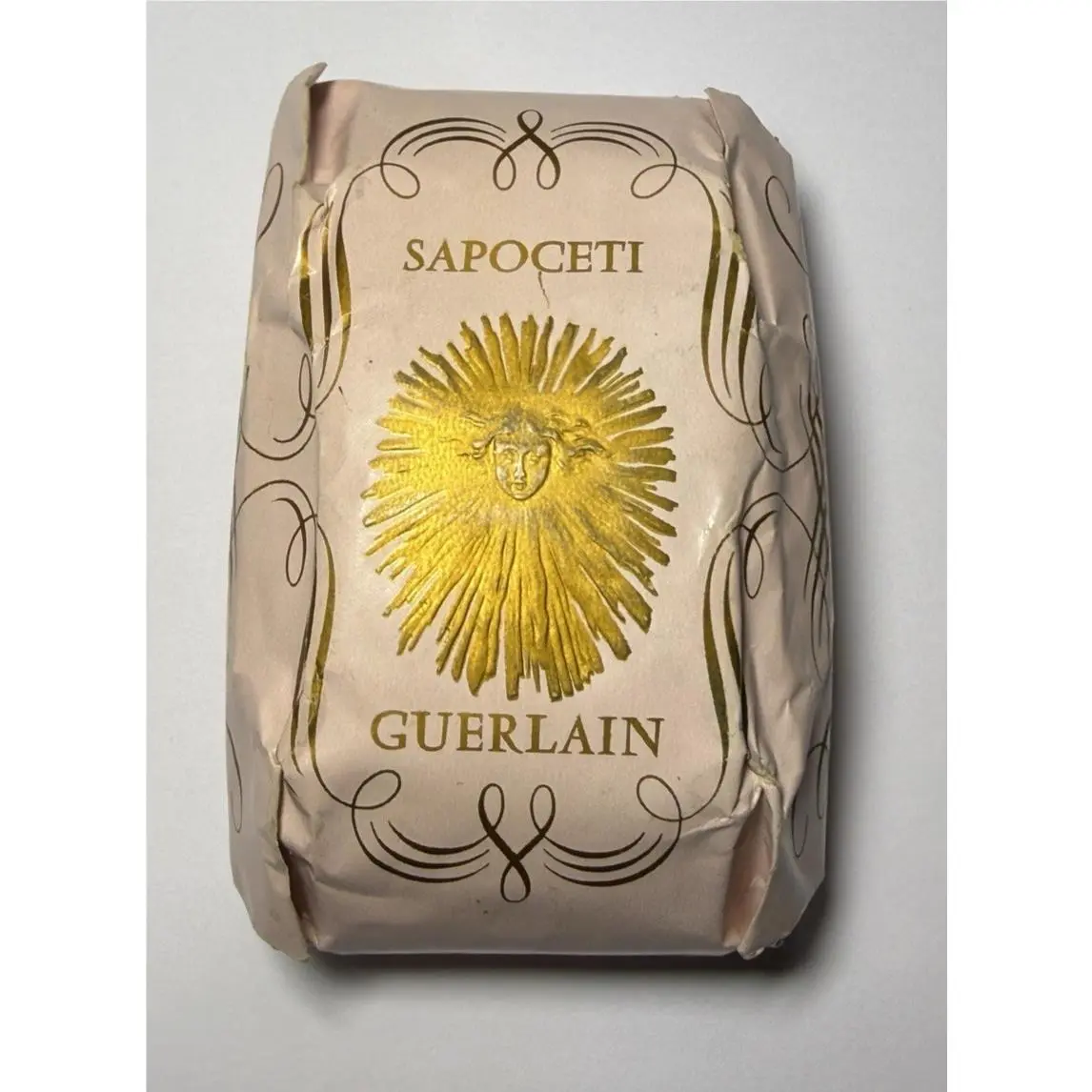 Guerlain Geranium Soap Sapoceti Bar Perfumed Vtg 1965