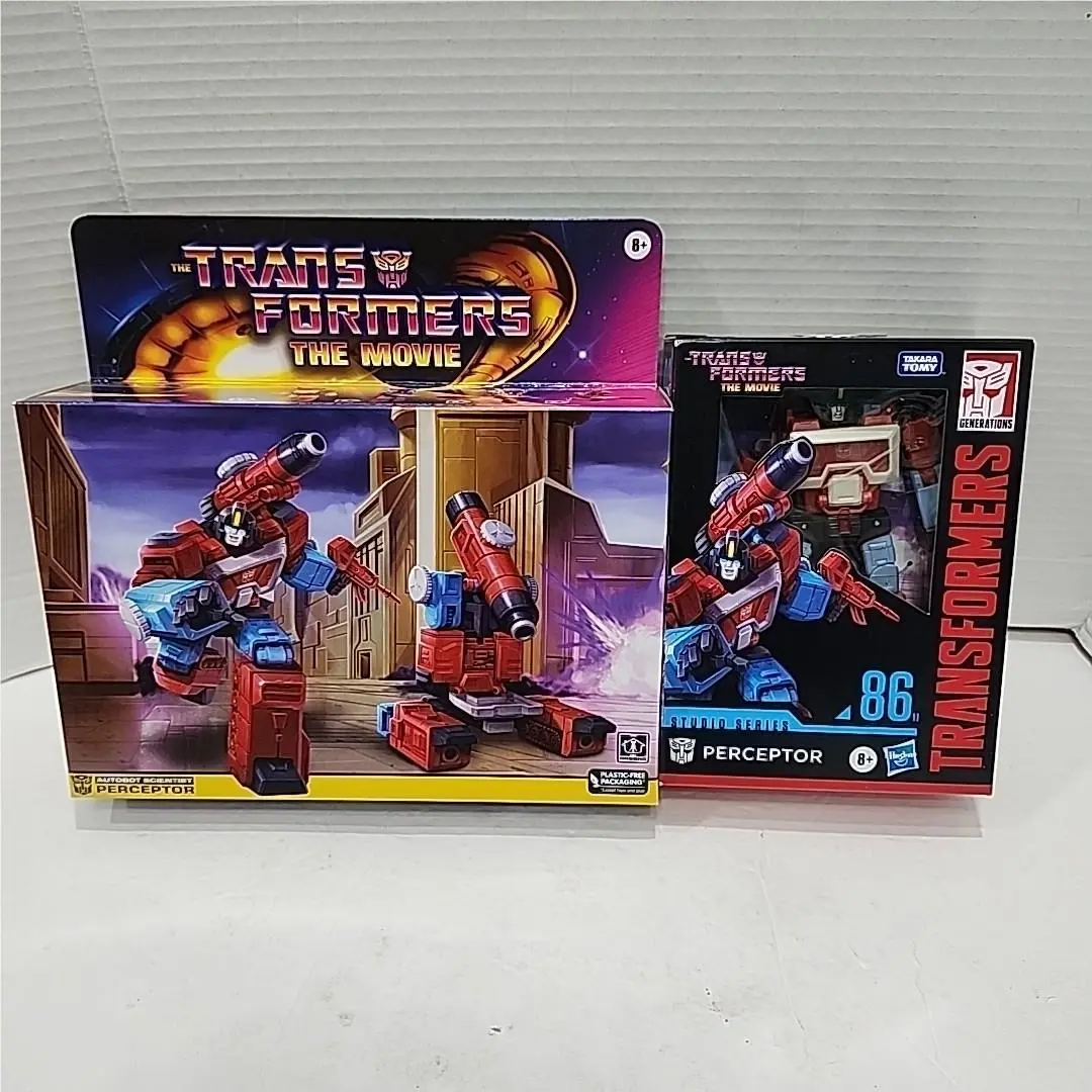 Transformers Studio Series 86 The Transformer The Movie Perceptor + Exclu Retro