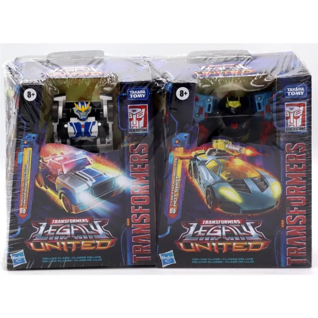 Hasbro Strongarm & Hot Shot Transformers Legacy Universe Strongarm Hot Shot 6 Action Figures