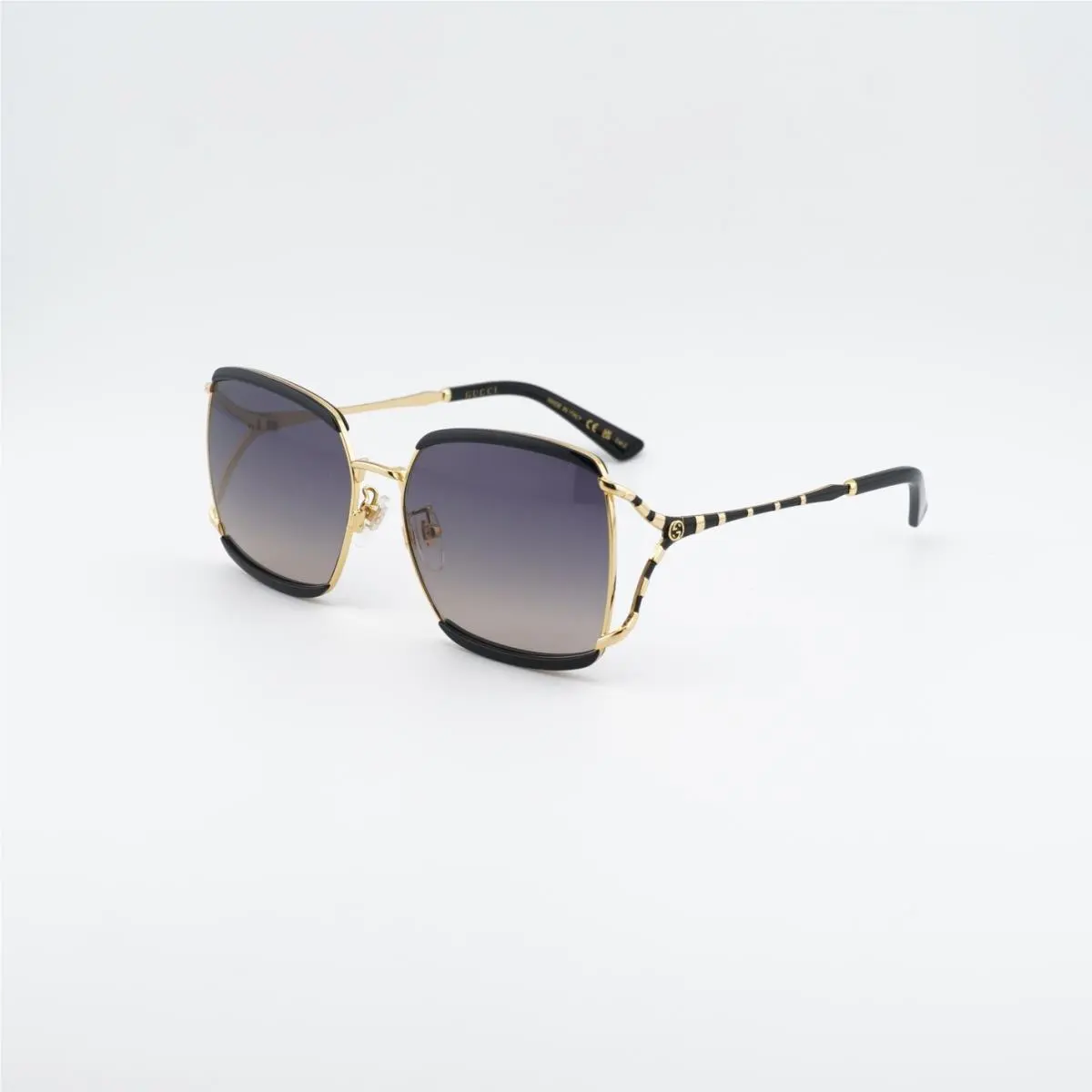 Gucci GG0593SK 001 Black/grey Gradient 59-17-135 Sunglasses