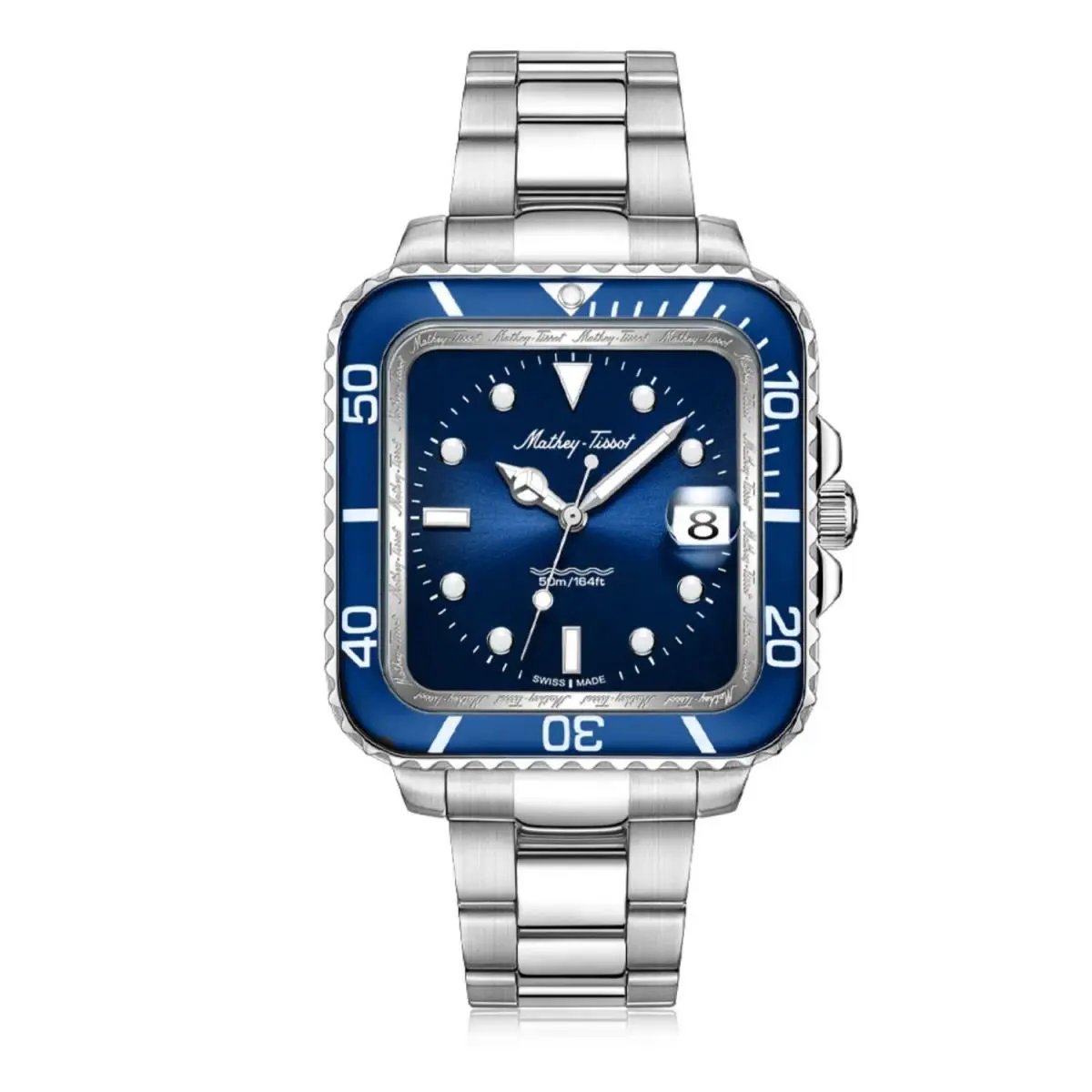 Tissot Men`s Mathy Blue Dial Watch - H902QABU