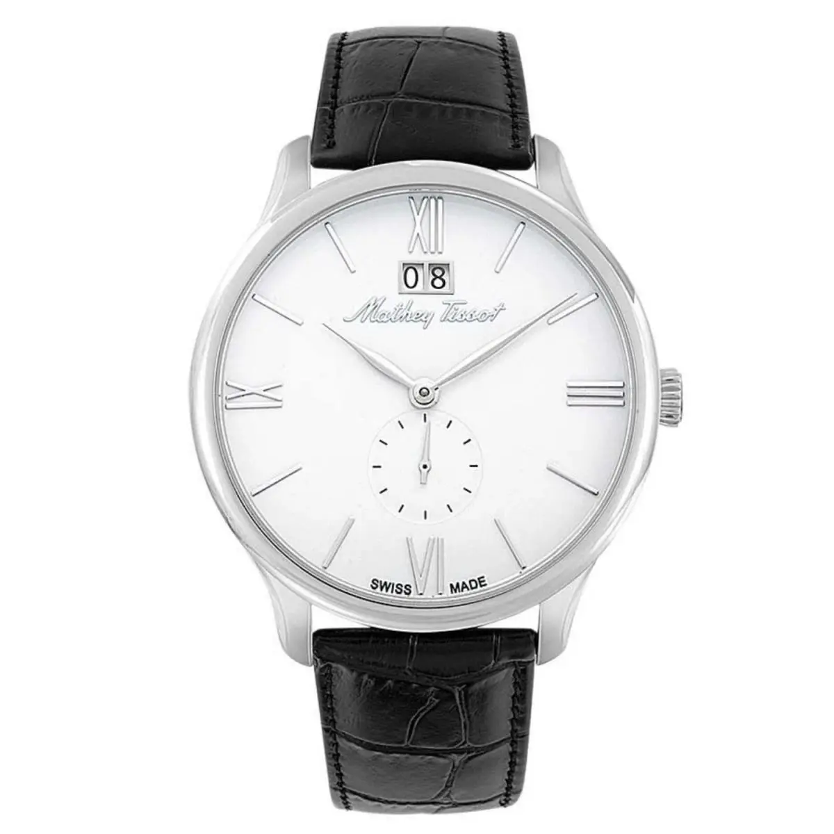 Tissot Men`s Edmond White Dial Watch - H1886QAI