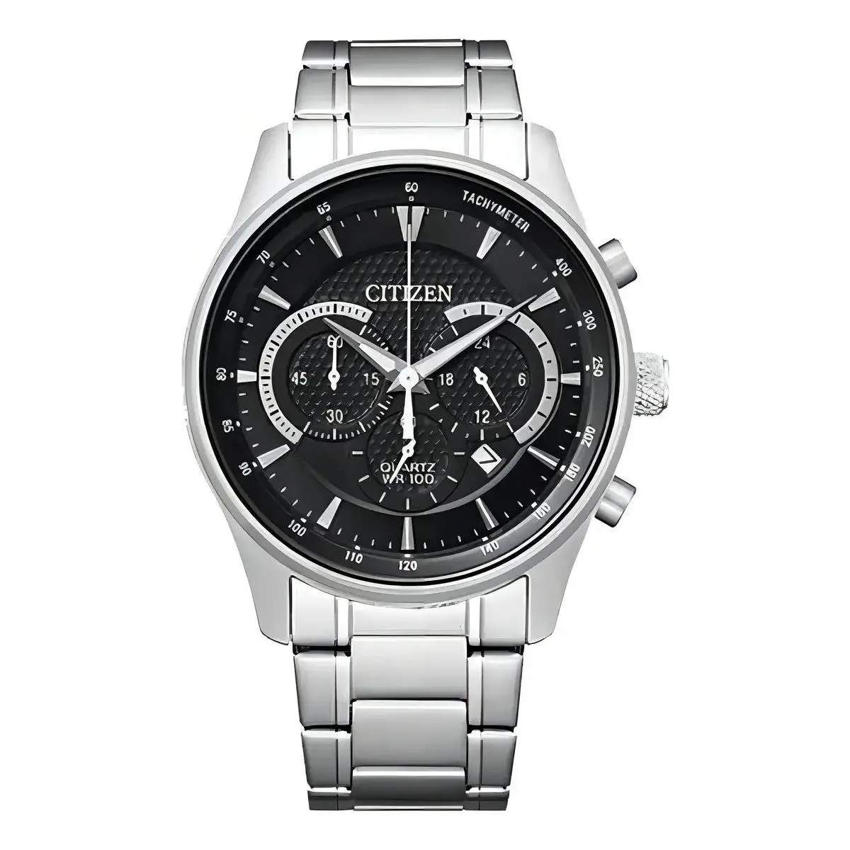 Citizen Men`s Chronograph Quartz Black Dial Watch - AN8191-59E