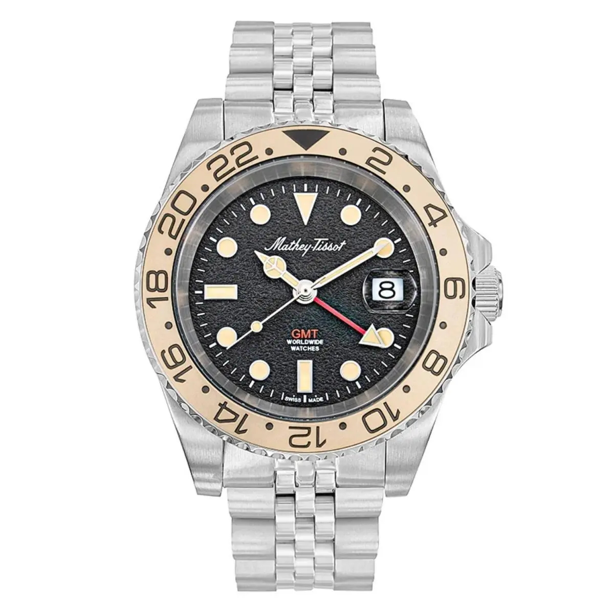 Tissot Men`s Mathy Grey Dial Watch - H903RNC