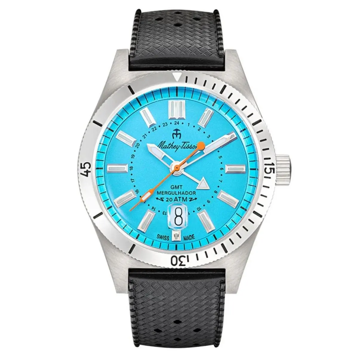 Tissot Men`s Mergulhador Blue Dial Watch - Mrgsk