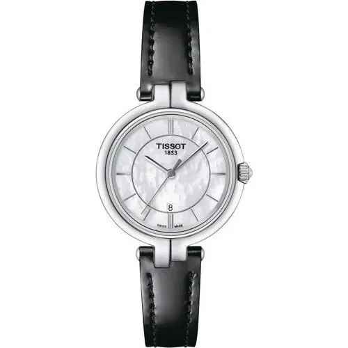 Flamingo Quartz White Mop Dial Ladies Watch T094.210.16.111.00 by Tissot