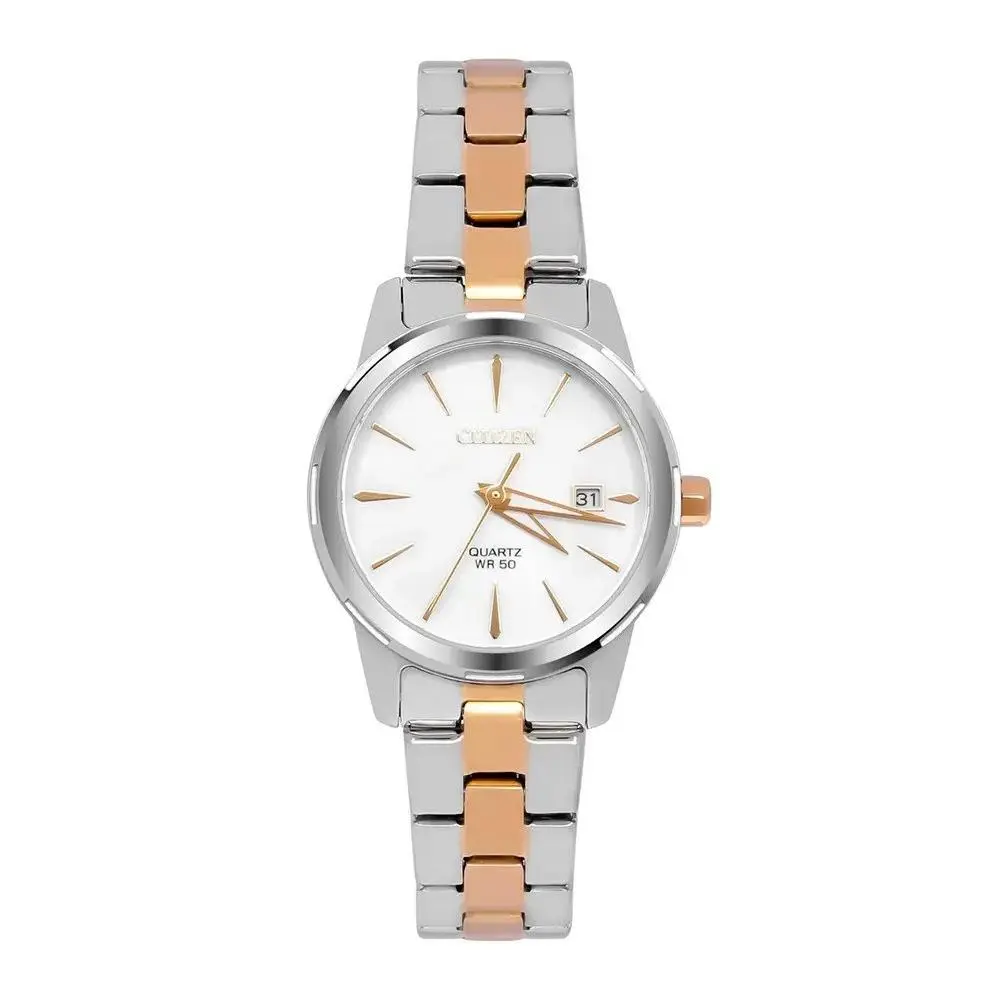 Citizen Ladies Quartz White Mother of Pearl Dial Watch EU6074-51D
